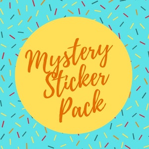 Mystery Sticker Pack 3&quot;