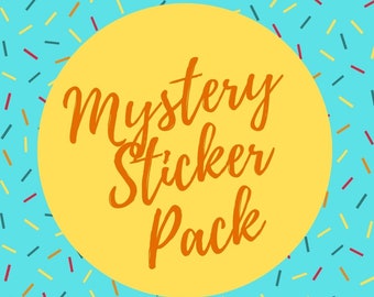 Mystery Sticker Pack 3"