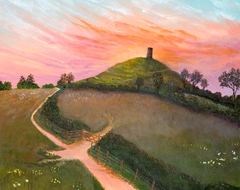 Glastonbury Tor Summers Eve