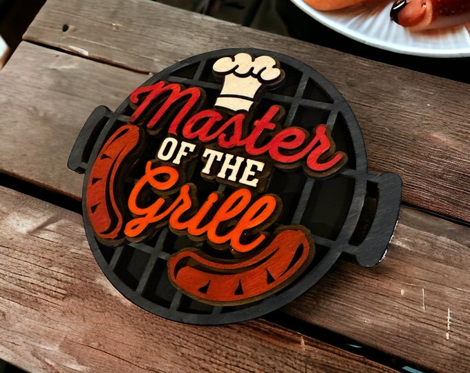 Master of the Grill plaque