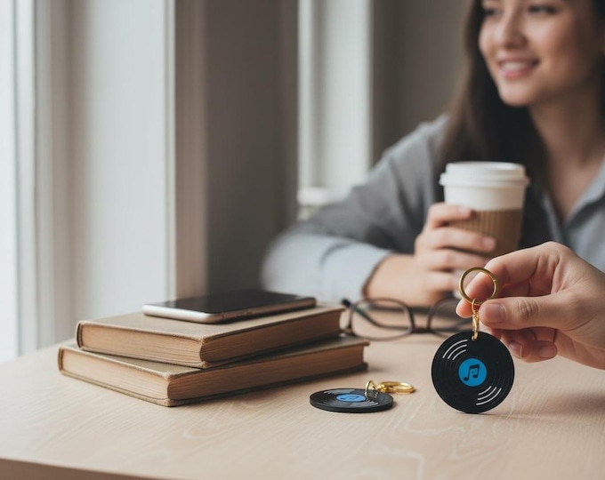 Custom NFC Vinyl Keychain