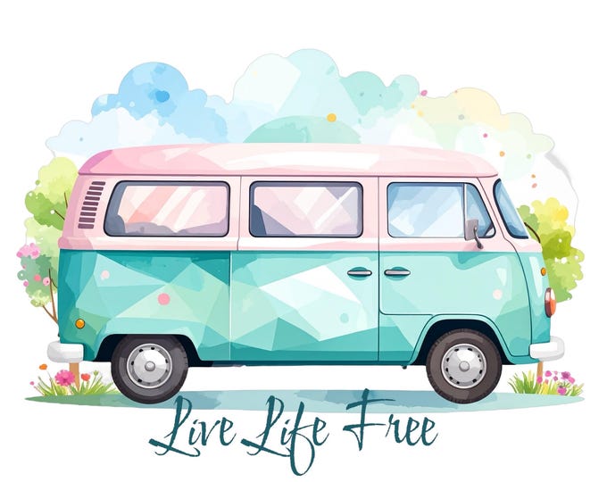 Image Van Live Life Free