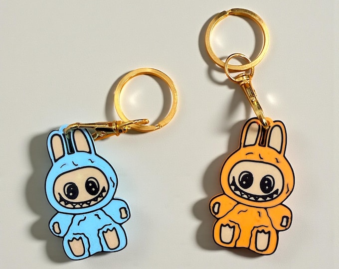 Personalized Keychain La Bu Bu