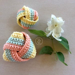 Crochet dish scrubbies crochet pattern image 3