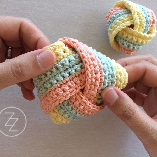 Crochet dish scrubbies - crochet pattern