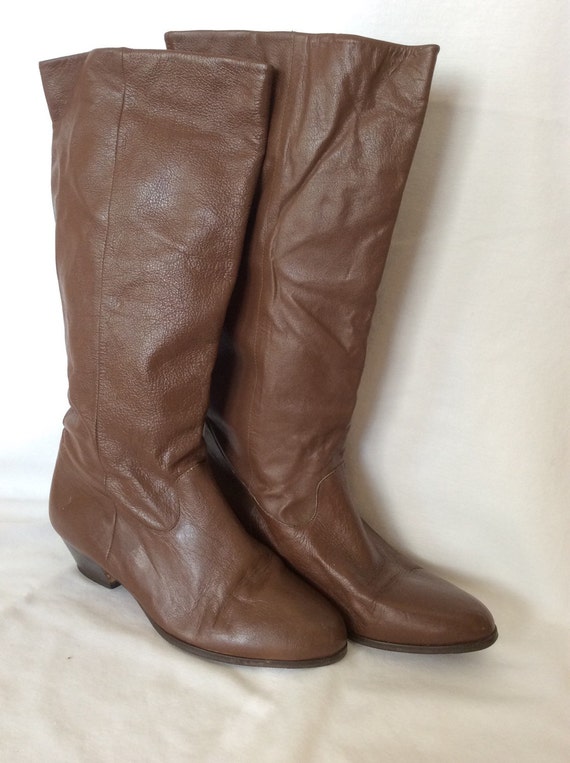 nine west leather boots