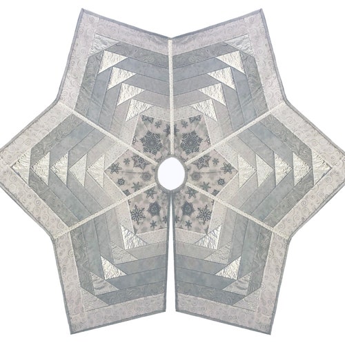 Tree Skirt Pattern Quiltasyougo Etsy