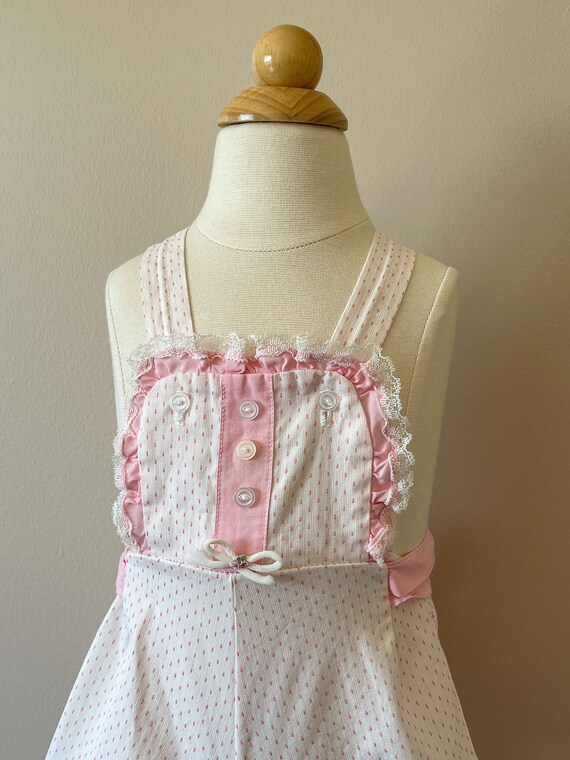 18-24 mo:  Feminine baby sunsuit, 1950s, vintage … - image 1