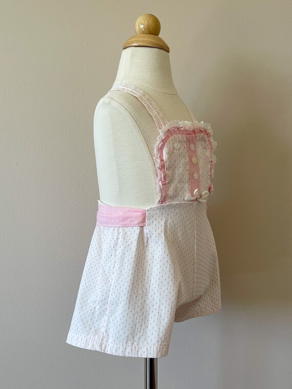 18-24 mo:  Feminine baby sunsuit, 1950s, vintage … - image 4