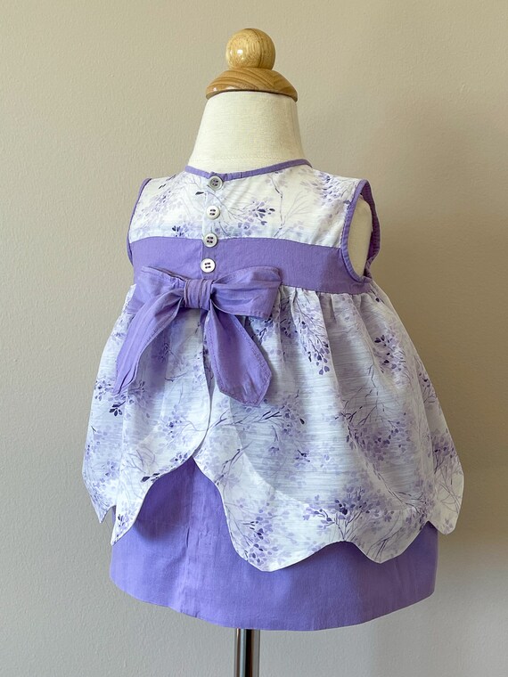 12-15 mo:  Floral dress with scallop cut hem, 195… - image 6