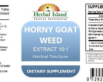 Horny Goat Weed 10:1 Liquid Extract (Alcohol Free)