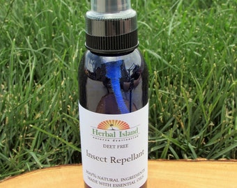 Insect Repellent - All Natural - 4oz Spray