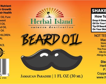 Jamaican Paradise Beard Oil
