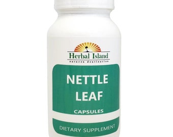 Nettle Leaf Powder Capsules - Urtica Dioica - 500mg Each