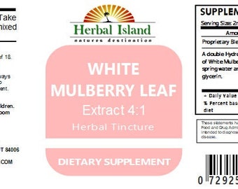 White Mulberry Leaf Extract 4:1 Tincture