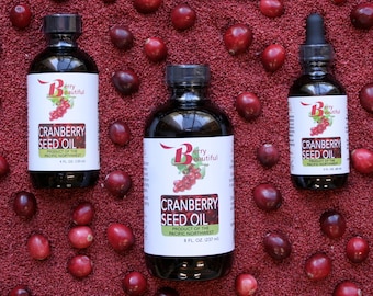 Kaltgepresstes Cranberry-Samenöl: In den USA angebaut, für Haut & Haar