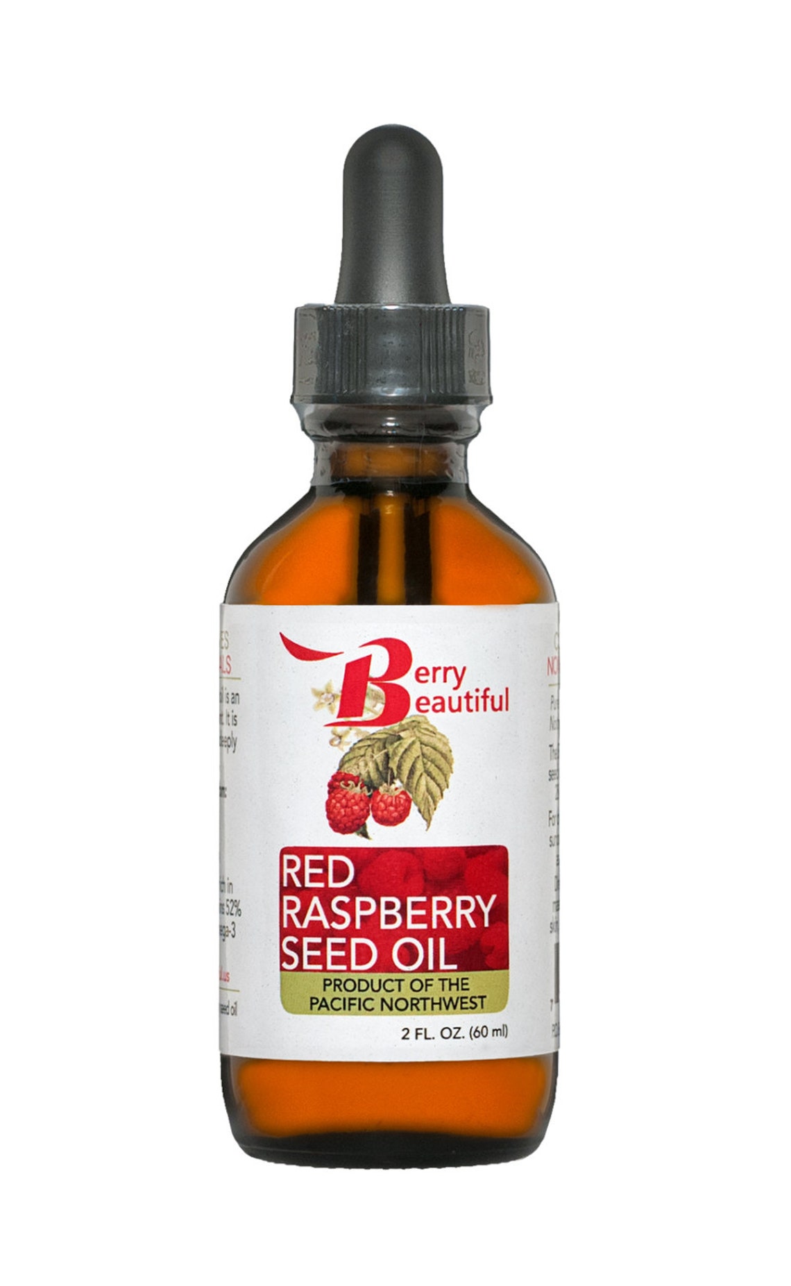 Red Raspberry Seed Oil 2 Fl Oz 60 ml Cold Pressed by Etsy