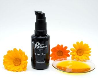 After Sun Serum: Ringelblumen- & Vanille-Himbeersamenöl (1 fl oz)