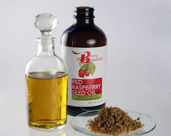 Rotes Himbeersamenöl 110 ml – kaltgepresst aus in Washington gewachsenen Samen – Hautpflege & DIY Beauty