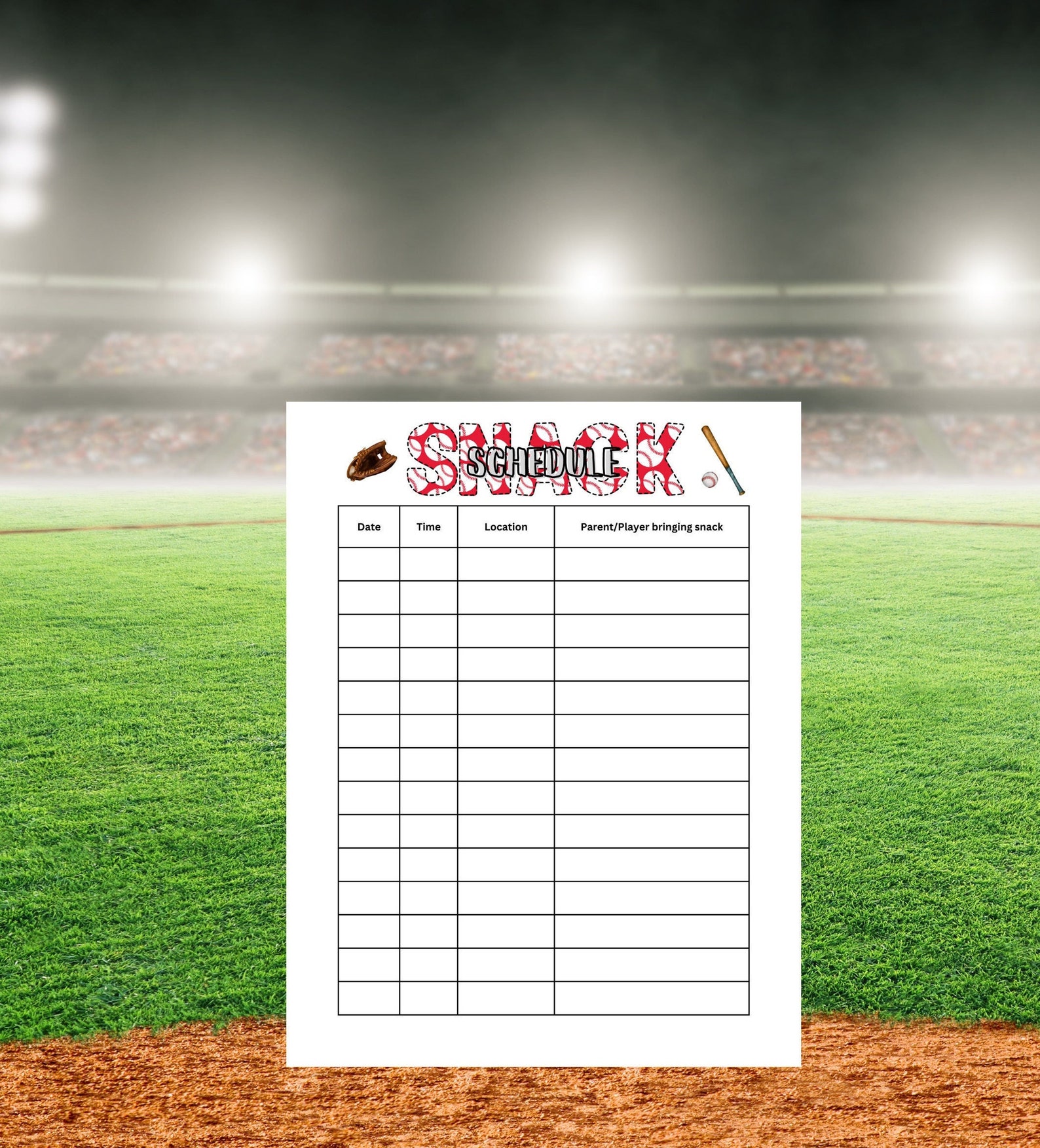Editable Baseball Snack Sign up Sheet, Digital Download Etsy Editable Baseball Snack Sign up Sheet, Digital Download Etsy