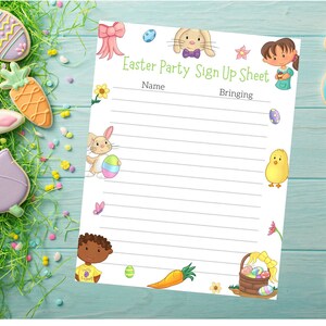 Editable Easter Party Sign up Sheet - Il 300x300.4689131944 4sqs