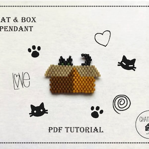 PDF Tutorial for Cat and Box Pendant.