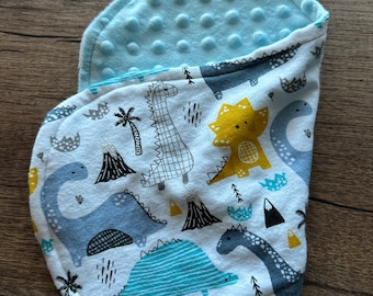 Dinosaurs Baby Burp Cloth