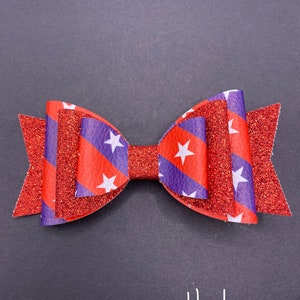 Stars and Stripes Hair Bow