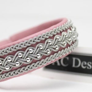 Sami bracelet FROSTE | saami armband | handmade in sweden | Lapland viking cuff | womens bracelet lapon | scandinavian jewelry | AC Design