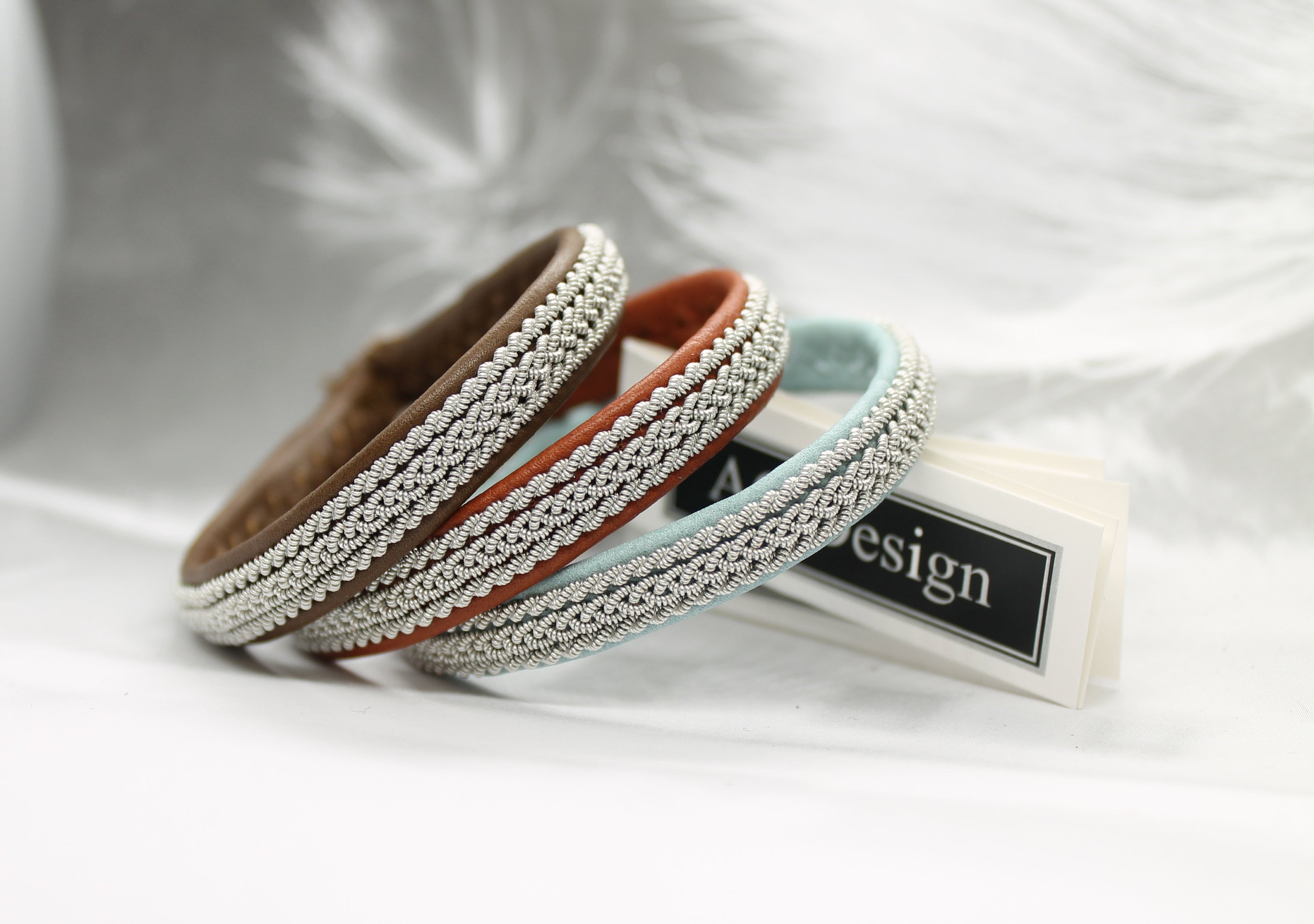 Imitation Reindeer Leather Saami Bracelet Kits - Single Braided