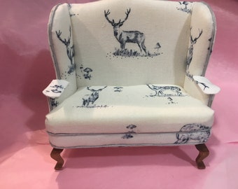 Furniture Sofa Chair Armchair Lounge For Pink Doll Princess Doll Hou GF