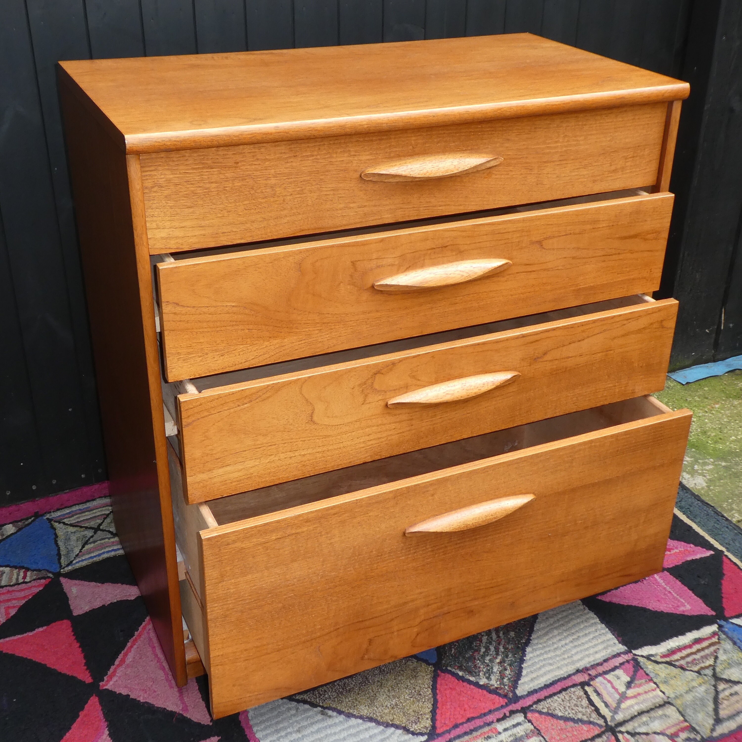 Teak chest of drawers by Austinsuite Etsy