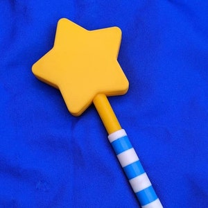 Video Game Inspired Star Magic Wand Cosplay Prop