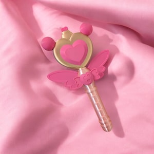 Tokyo Mew Mew Inspired Aqua Rod Wand Cosplay Prop