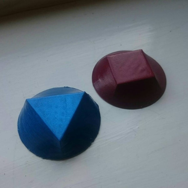 Steven Universe Inspired Ruby / Sapphire / Garnet Gem Cosplay Prop