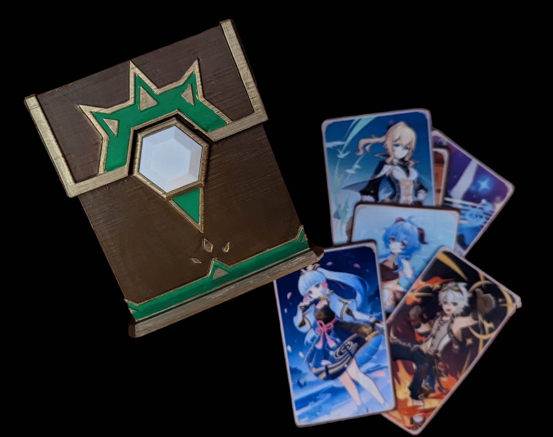 Genshin Impact Inspired Casket of Tomes Genius Invokation TCG - Etsy