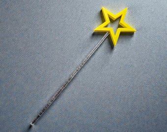 Bacchetta ispirata a Rosalina - stampata in 3D