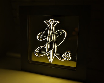 Chiori Constellation USB Lightbox Light Lamp Frame - Genshin Impact Inspired Art