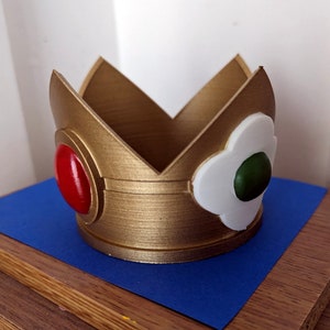 Princess Daisy-inspired Crown - 3D Printed