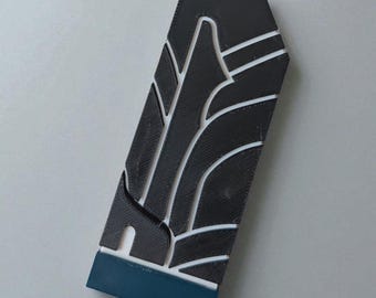 Honkai Star Rail Inspired Astral Express Trailblazer Badge Accessory Prop - Evernight Dark March 7th Version