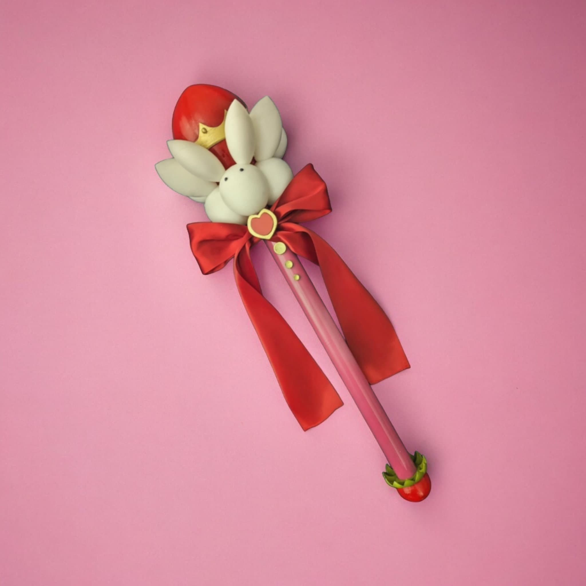 トップス andmary Meow ribbon set up Tokyo Mew Mew Inspired Loveberry Berry Rod Cosplay Prop - Etsy