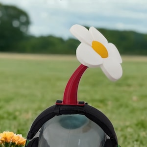 Plant Flower Stalk Headset Headphones Streamer Cosplay Accessory