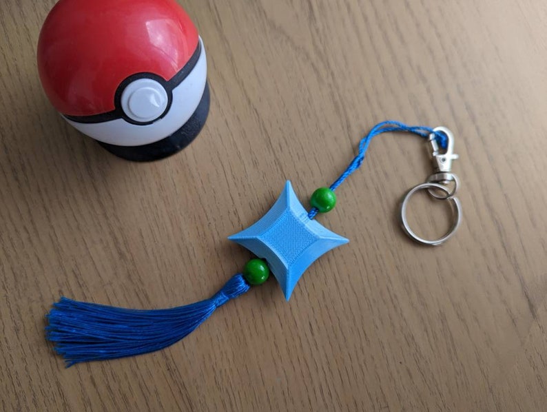 Shiny Charm Accessory Keychain Pokémon Legends, Scarlet and Violet Inspired image 4