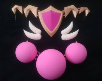 Legend of Zelda Inspired Wind Waker Toon Zelda Cosplay Headdress Tiara and Necklace Kit