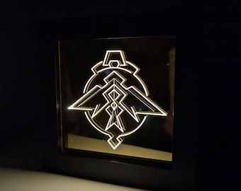 Illuga Constellation USB Lightbox LED Light Lamp Frame - Genshin Impact Nod Krai Inspired Art