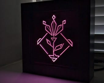Ineffa Constellation USB Lightbox Light Lamp Frame - Genshin Impact Inspired Nod Krai Art