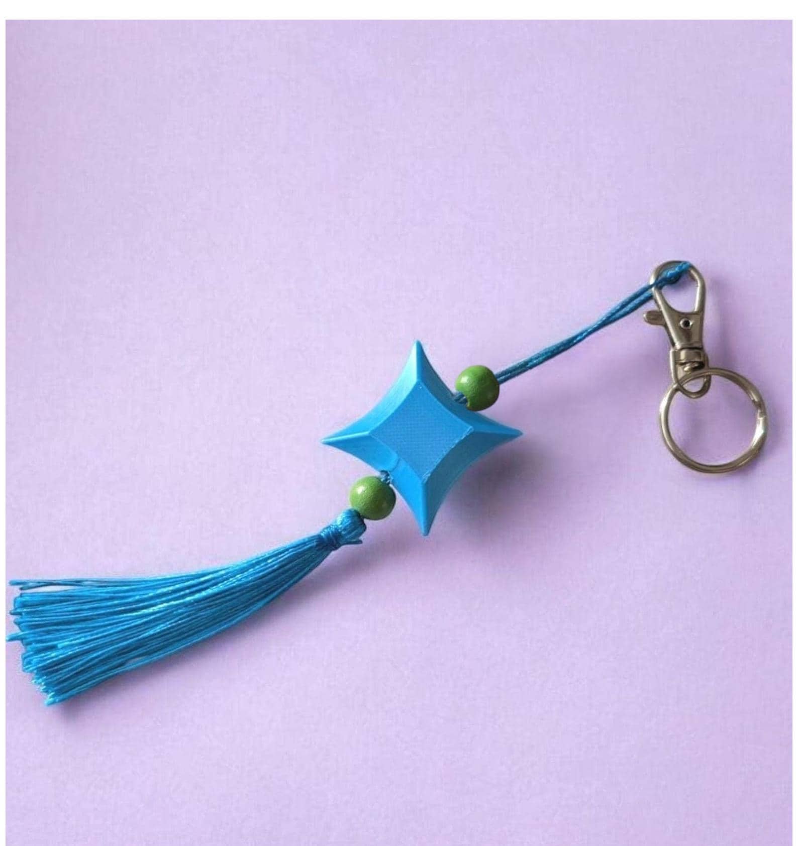 charm*ページ Shiny Charm Keychain Clip Accessory - Monster Trainer Inspired