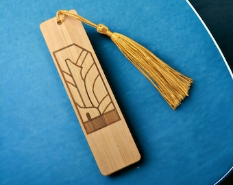 Honkai Star Rail Astral Express Ticket Bookmark - Laser Engraved Bamboo Bookmark