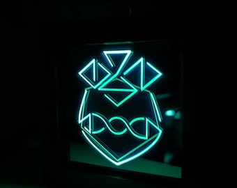 Jahoda Constellation USB Lightbox LED Light Lamp Frame - Genshin Impact Nod Krai Inspired Art