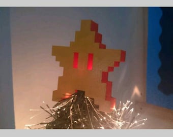 Mario Starman Inspired Christmas Tree Topper (Large)